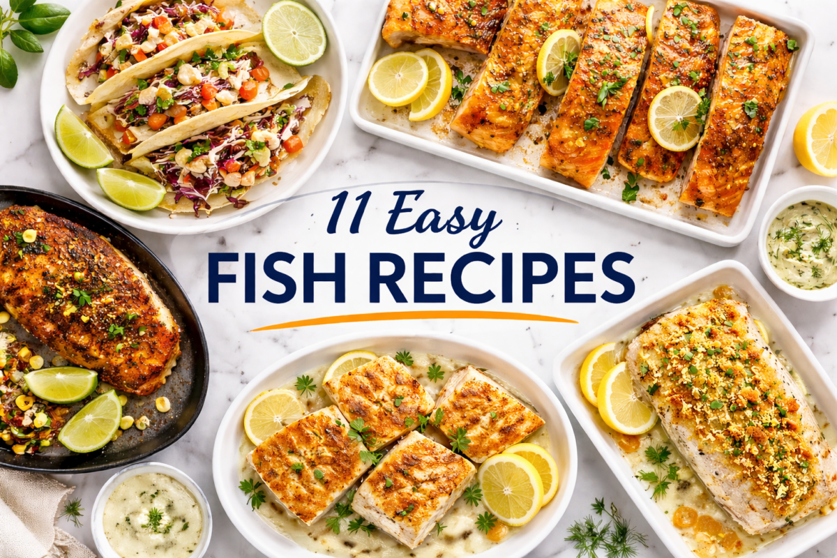 11 Easy Fish Recipes With Big Flavor