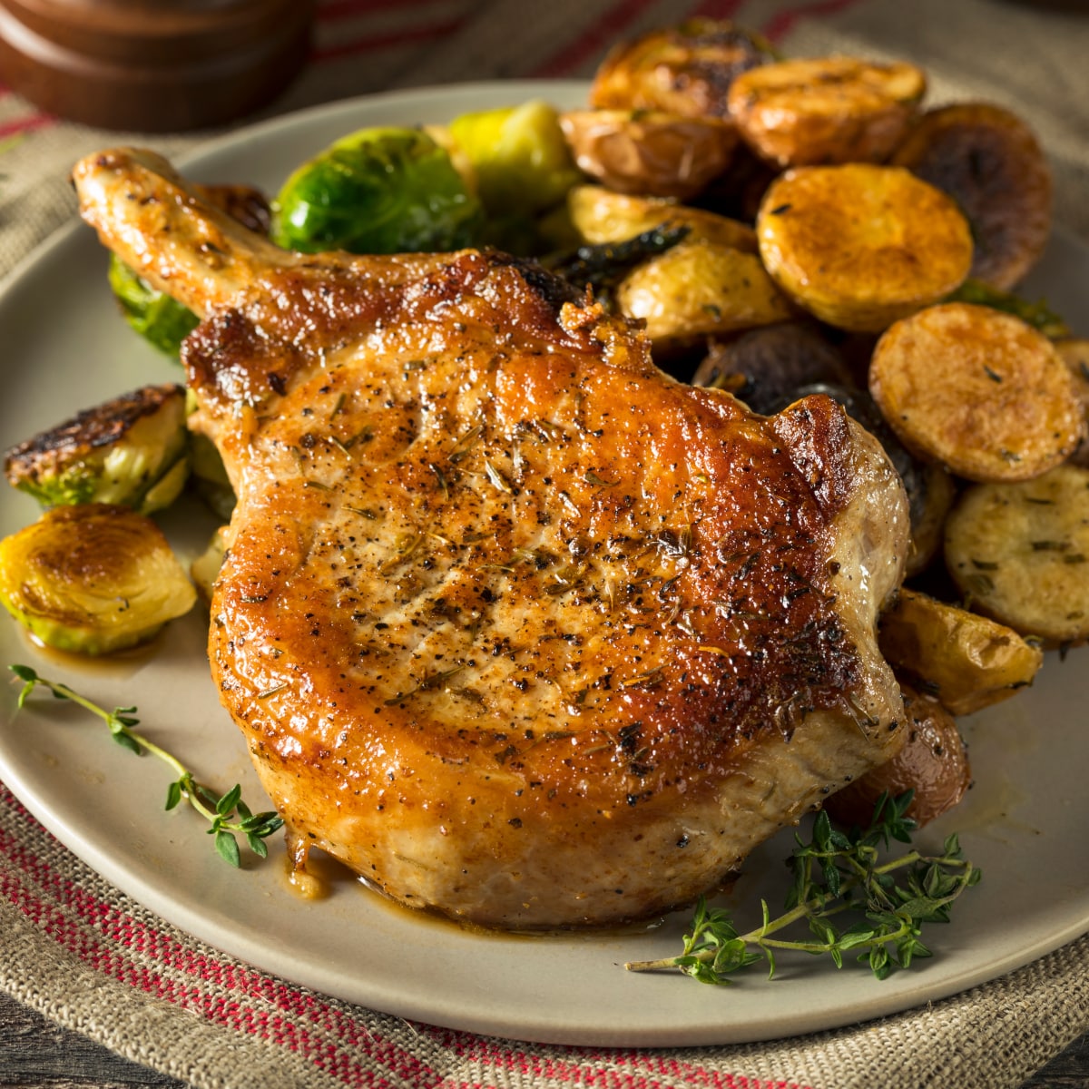 Air fryer pork chops bone in hotsell