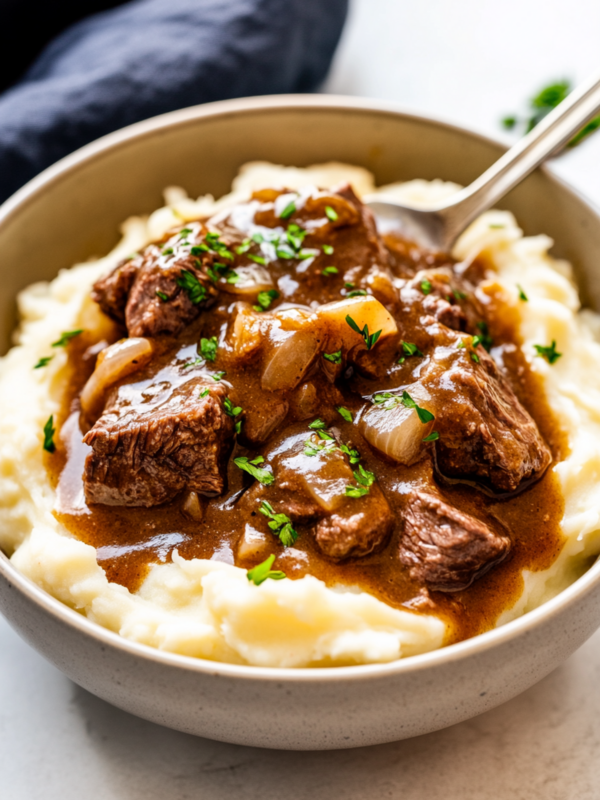 Beef Tips and Gravy