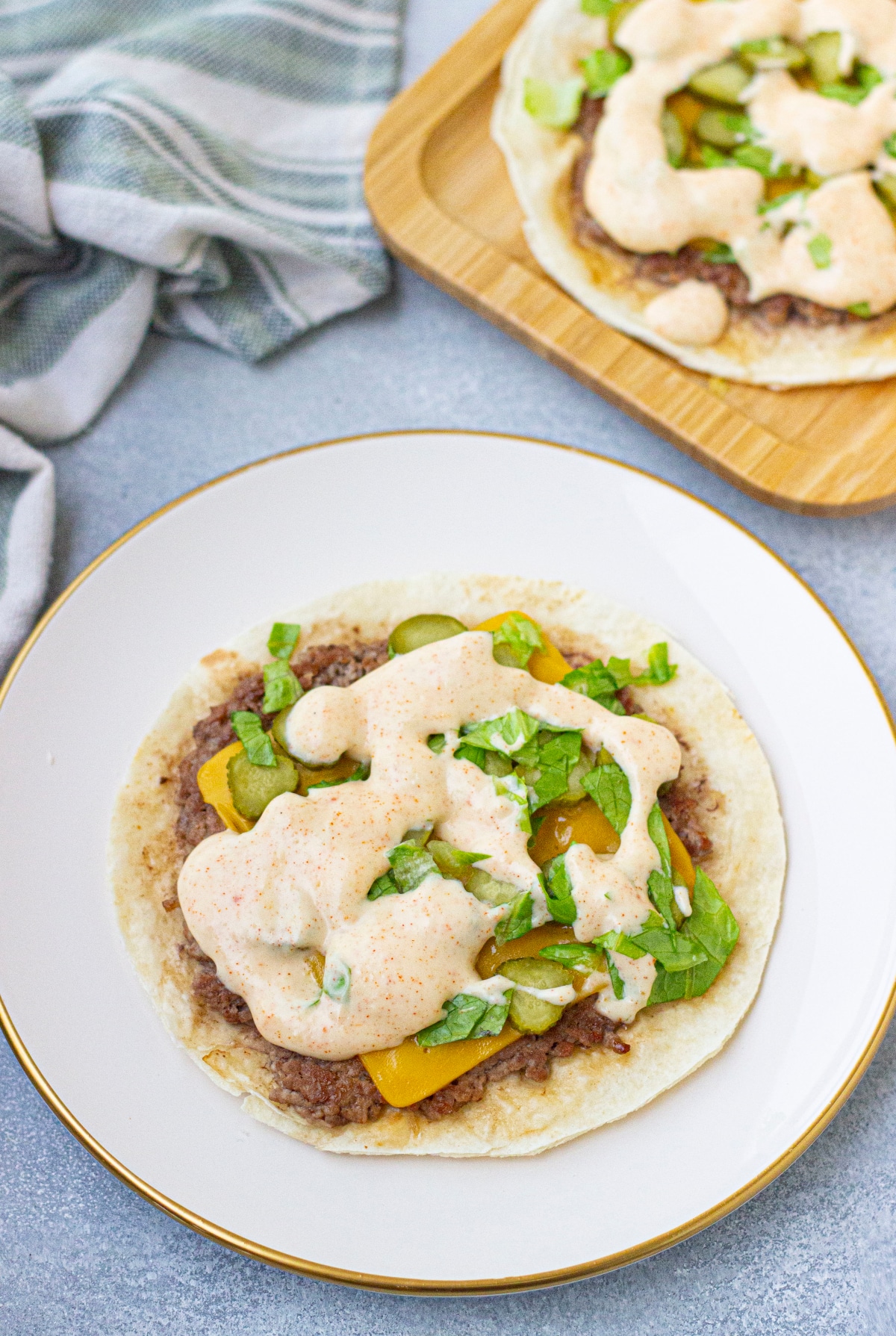 Big Mac Smash Burger Tacos