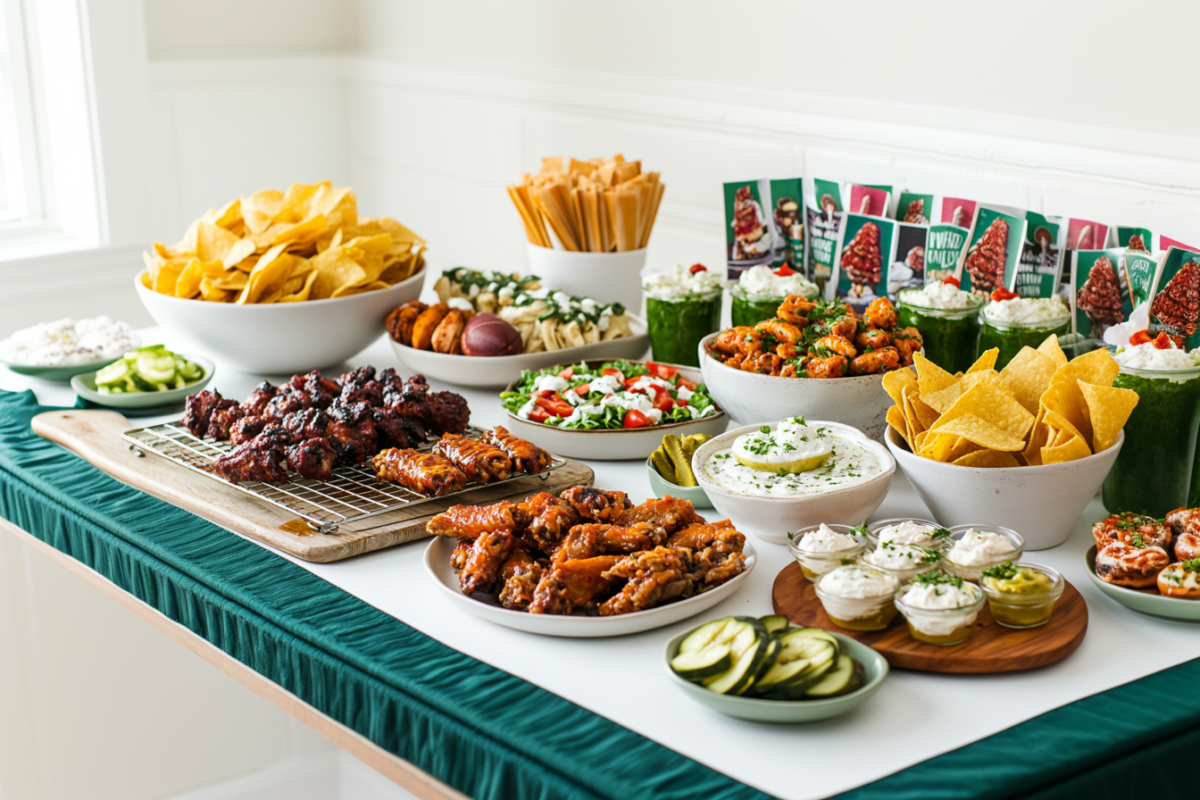 Super Bowl Appetizer Plan For 8, 12, Or 20 (Shopping List + Timeline)