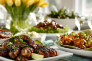 assorted chicken dinners ready for spring meals
