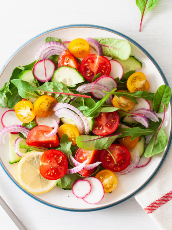 Cucumber Tomato Onion Salad