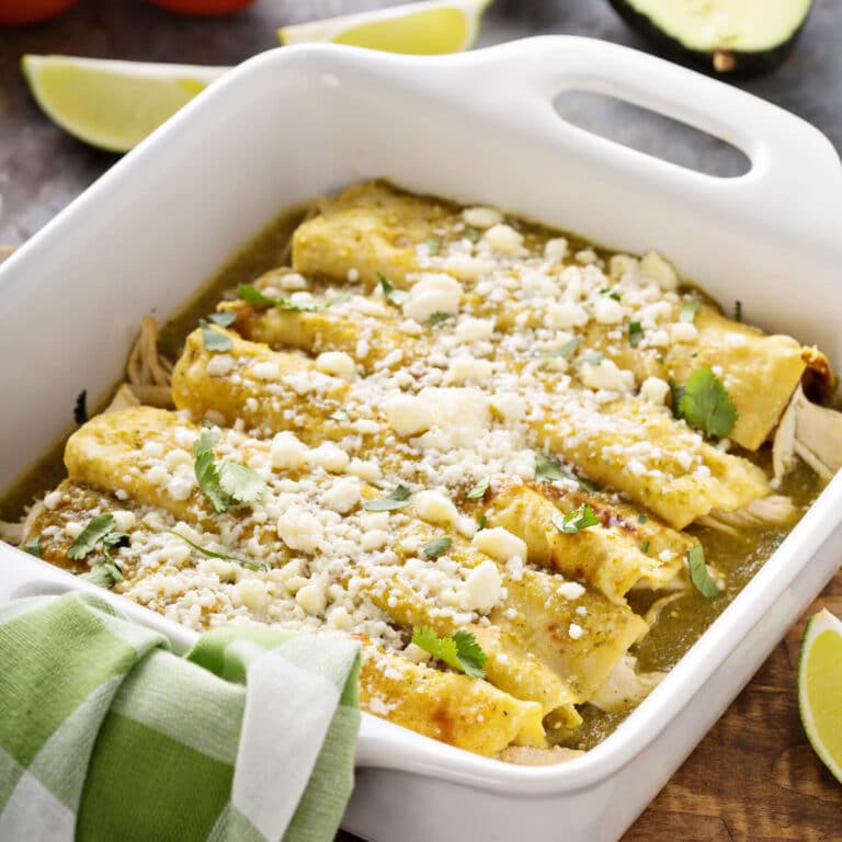 enchiladas verdes