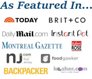 graphic showing publications and news sites where Marilyn Haugen and Maven Cookery recipes and tips have been featured