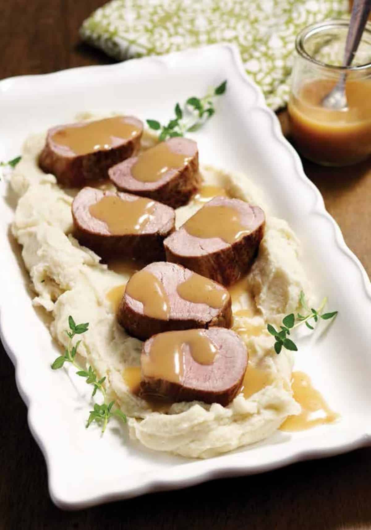 instant pot pork tenderloin with mashed potatoes