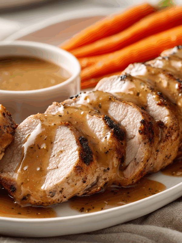 Instant Pot Pork Tenderloin With Maple Dijon Sauce