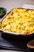 Classic Shepherd's Pie (Easy Make-Ahead Dinner) classic shepherd's pie in a rectangular baking dish